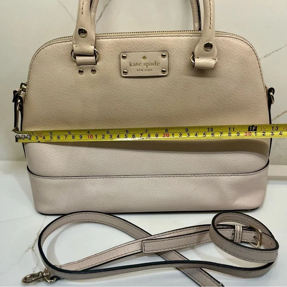 Kate Spade Wellesey Rachelle Leather Satchel